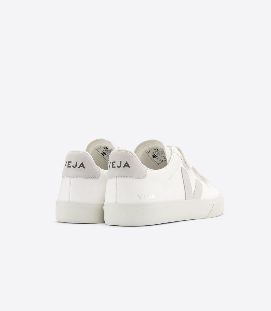 Veja Chromefree Nahkaiset Natural Naisten Recife Valkoinen Beige | FIICD42296