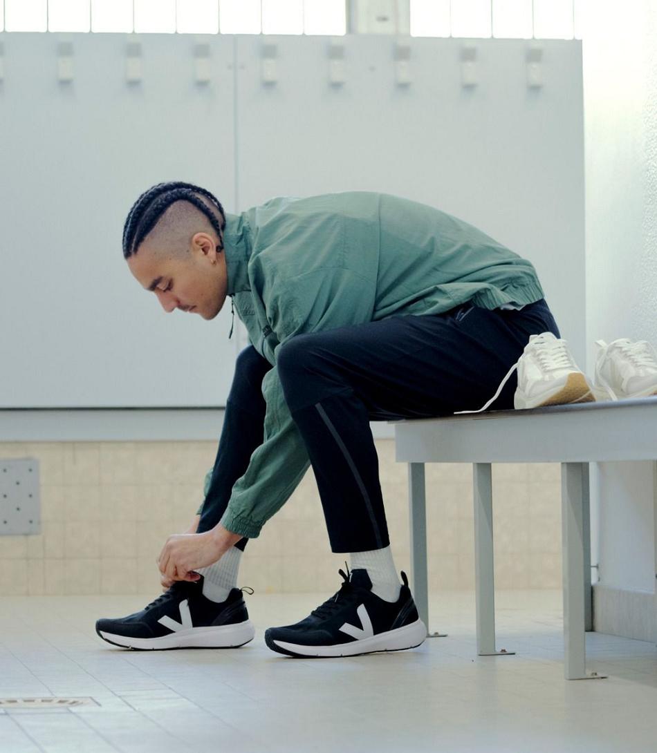 Veja Condor 2 Alveomesh Pierre Sneakers Maantiekengät Mustat | FIEGJ52299