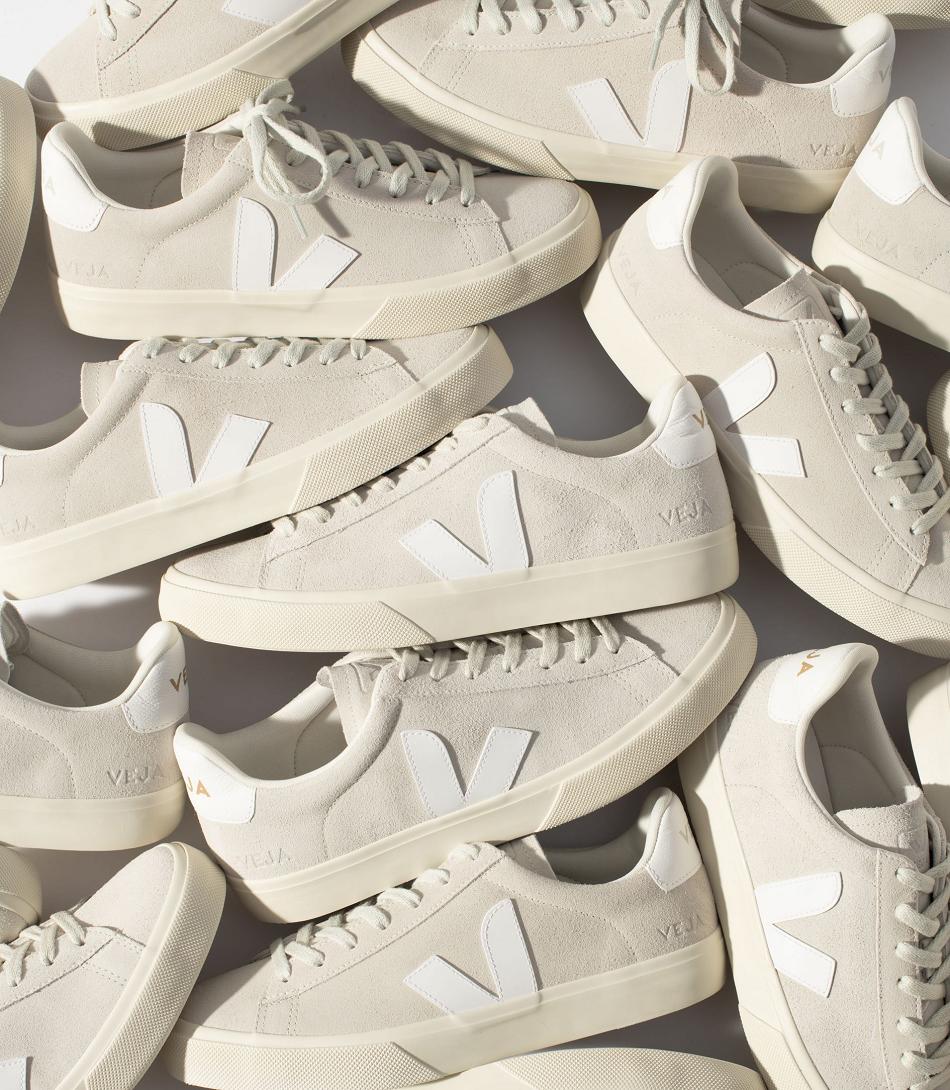 Veja Mokka Natural Miesten Campo Beige Valkoinen | EFIHC85172