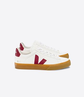 Veja Chromefree Nahkaiset Marsala Natural Miesten Campo Valkoinen Beige | QFIUV85908