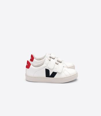 Veja Chromefree Nahkaiset Nautico Pekin Lasten Esplar Valkoinen | FINEJ67342