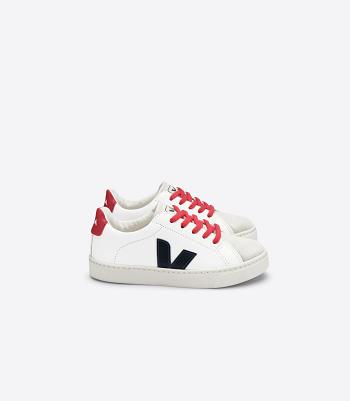 Veja Laces Chromefree Nahkaiset Nautico Pekin Lasten Esplar Valkoinen | FIXMI10101