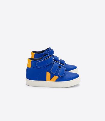 Veja Mid Chromefree Nahkaiset Paros Ouro Lasten Esplar Sininen | PFIQX97370