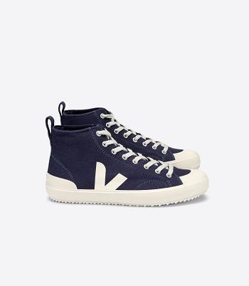 Veja Nova Ht Canvas Marine Pierre Vegan Adults Sininen | DFIVO52485