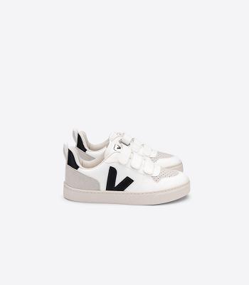 Veja V-10 Cwl Vegan Kids Valkoinen Mustat | TFIPQ76908
